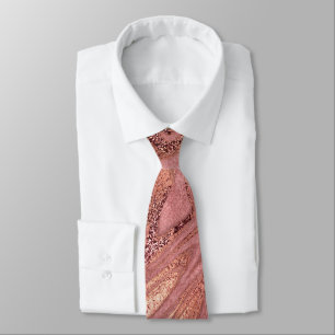 Eleganter, moderner Kupferstich mit Gold und rotem Krawatte