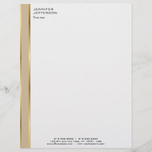 Eleganter, moderner Letterhead Briefbogen