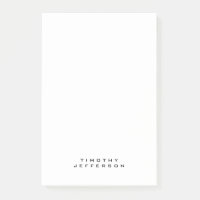 Eleganter moderner Minimalistischer Name