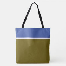Eleganter, moderner Olive Medium Blaue Streifen