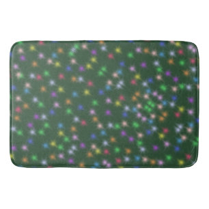 Eleganter moderner Regenbogen farbiger Gradientens Badematte
