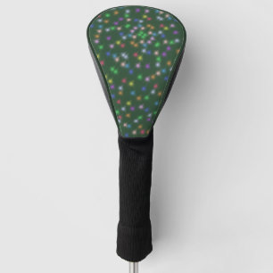 Eleganter moderner Regenbogen farbiger Gradientens Golf Headcover