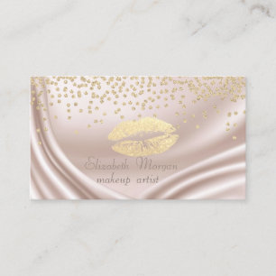 Eleganter moderner Satin- Glänzende Diamanten- Gli Visitenkarte