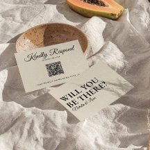 Eleganter, moderner Schwarz-Weiß-Retro-QR-Code Hoc