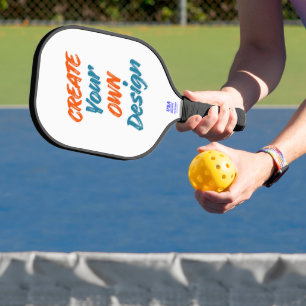 Eleganter moderner stilvoller personalisierter Tex Pickleball Schläger
