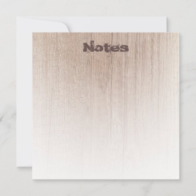 Eleganter, moderner Vorlagenunterdrückter Text Mitteilungskarte (Vorderseite)