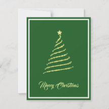 Eleganter moderner Weihnachtsbaum ohne Foto