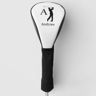 Eleganter monogramm Anfangsbuchstabe des Namens pe Golf Headcover