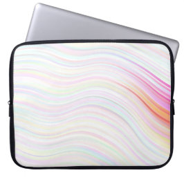Eleganter Multicolor Abstrakt Waves Laptop-Sieb Laptopschutzhülle