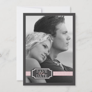 Eleganter Multifunktionseffekt Soft Pink Save the Date