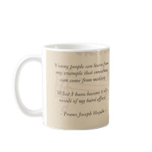 Eleganter Musiklehrer Haydn Quote