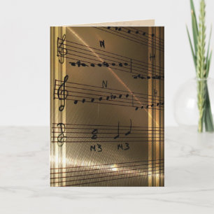 Eleganter Musiklehrer Haydn Quote Karte