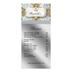Eleganter Nagelstudio-Make-up-Artist-Kosmetikerin Werbekarte