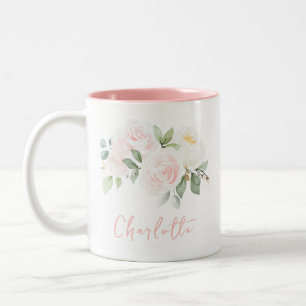 Eleganter Name der Wasserfarbe Zweifarbige Tasse