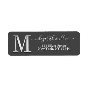 Eleganter Name des benutzerdefinierten Monogramms