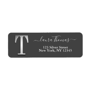 Eleganter Name des benutzerdefinierten Monogramms