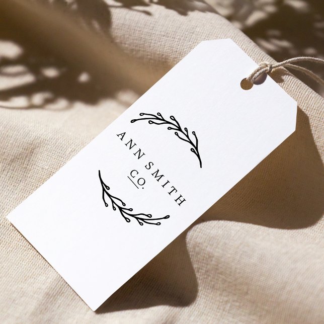 Eleganter Name für Botanische Firmenlogo Gummistempel (Von Creator hochgeladen)