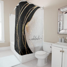 Eleganter Name für das Schwarze Gold Monogram Sign