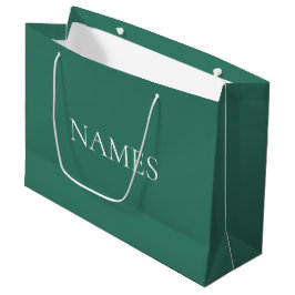 Eleganter Name für ein benutzerdefiniertes Skript  Große Geschenktüte