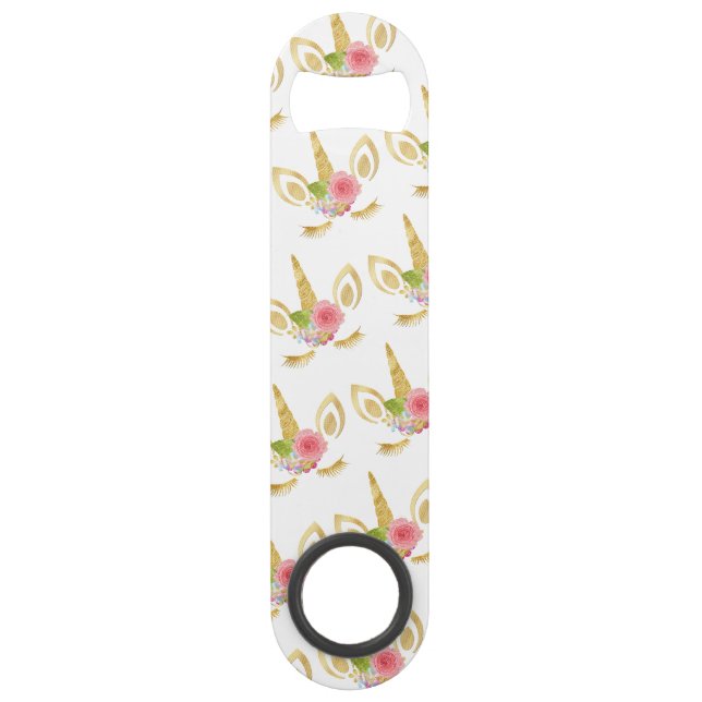 Eleganter, niedlicher, hübscher Glitzer Speed Flaschenöffner (Vorderseite)