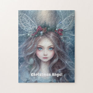 Eleganter Niedlicher Weihnachtsgel Puzzle