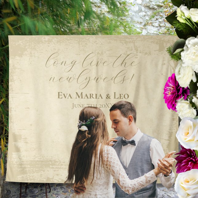 Eleganter Off-White Grunge Edge Hintergrund Wandteppich (Von Creator hochgeladen)