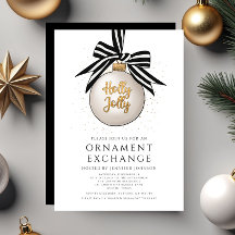 Eleganter Ornament-Austausch Weihnachten