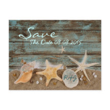 Eleganter Ozeanstrand Save the Date