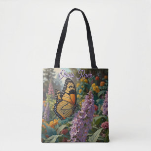 Eleganter pastellfarbener Wildblumengarten mit Sch