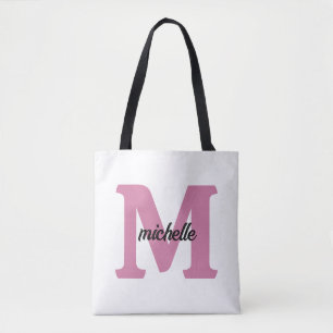 Eleganter personalisierter Altrosen-Name-Buchstabe