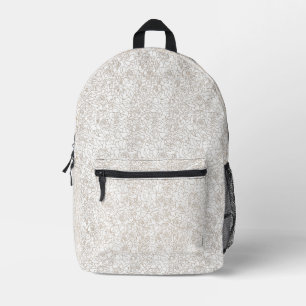Eleganter personalisierter Blumen-Hochzeitsrucksac Bedruckter Rucksack