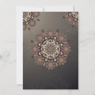 Eleganter Personalisierter indischer Einladungswag Einladung