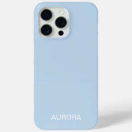 Eleganter Personalisierter Name des Pulvers - Case-Mate iPhone Hülle