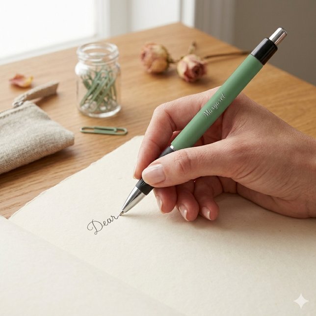 Eleganter personalisierter Name Kugelschreiber (Elegant Personalized Name Pen)