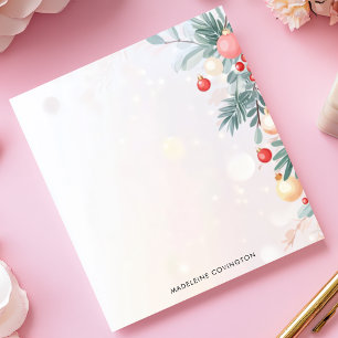 Eleganter Personalisierter Name Notizblock