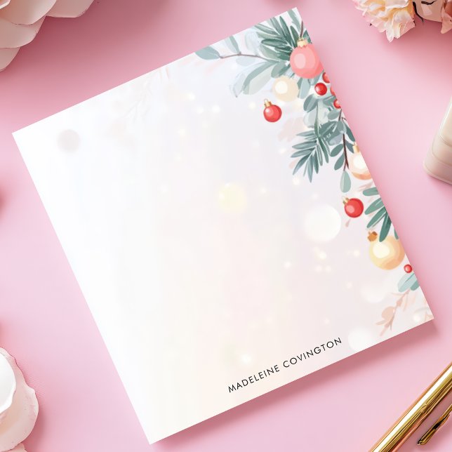 Eleganter Personalisierter Name Notizblock (Von Creator hochgeladen)