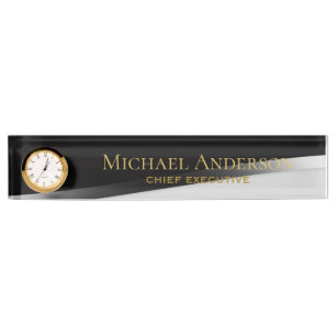 Eleganter Personalisierter Schreibtisch Name Plate Namensplakette