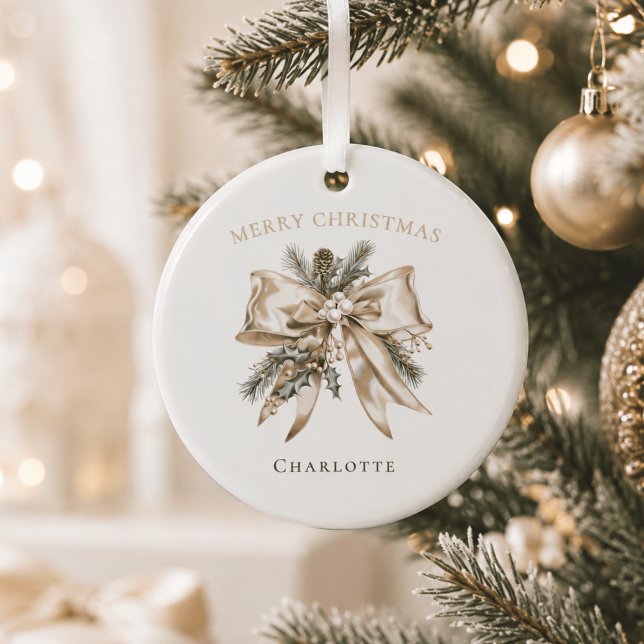 Eleganter personalisierter Weihnachtsschmuck (Von Creator hochgeladen)