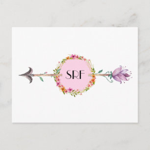 Eleganter Pfeil Postkarte 3