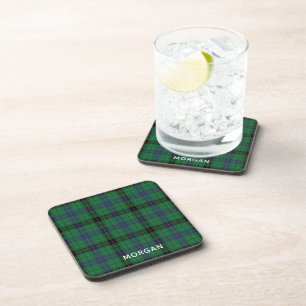 Eleganter Plaid Davidson Tartan nach Maß  Getränkeuntersetzer