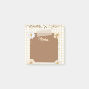 Eleganter Planer mit Akzenten für weiche Briefmark Post-it Klebezettel