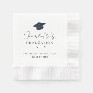 Eleganter professioneller Abschlussfeier-Hut Serviette