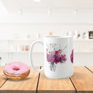 Eleganter Purple Phalaenopsis Orchideen Becher Tasse