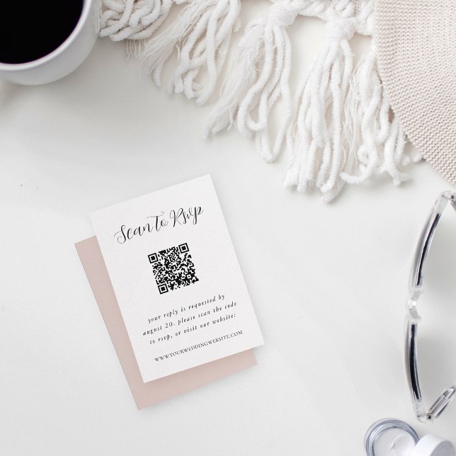 Eleganter QR Code UAWG Begleitkarte (Von Creator hochgeladen)