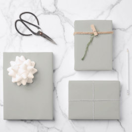 Eleganter, raffinierter Weise Minimalistisch und e Geschenkpapier Set