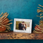 Eleganter Rahmen aus Marmor<br><div class="desc">Stilvolle und schicke Foto-Vollblut-Sake,  die für ein besonderes Geschenk personalisiert werden können.</div>