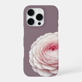 Eleganter rauchiger Mauve-Rosé-Blumenflor iPhone 16 Pro Hülle