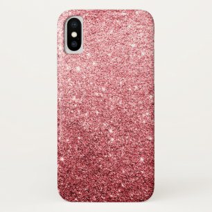 Eleganter Red Glitzer Luxus Case-Mate iPhone Hülle
