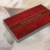 Eleganter Red Velvet Background Salon Wellness-Cen