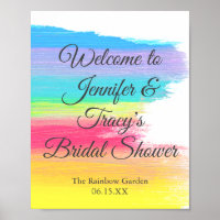 Eleganter Regenbogen-Personalisierter Lesbischer B